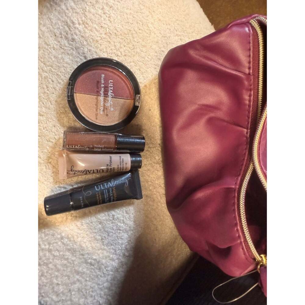 Ulta Beauty Makeup Set Burgundy